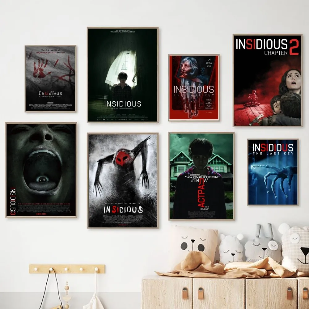 Insidious Poster Poster No Framed Poster Kraft Club Bar Paper Vintage Poster Wall Art Painting Bedroom Study Stickers