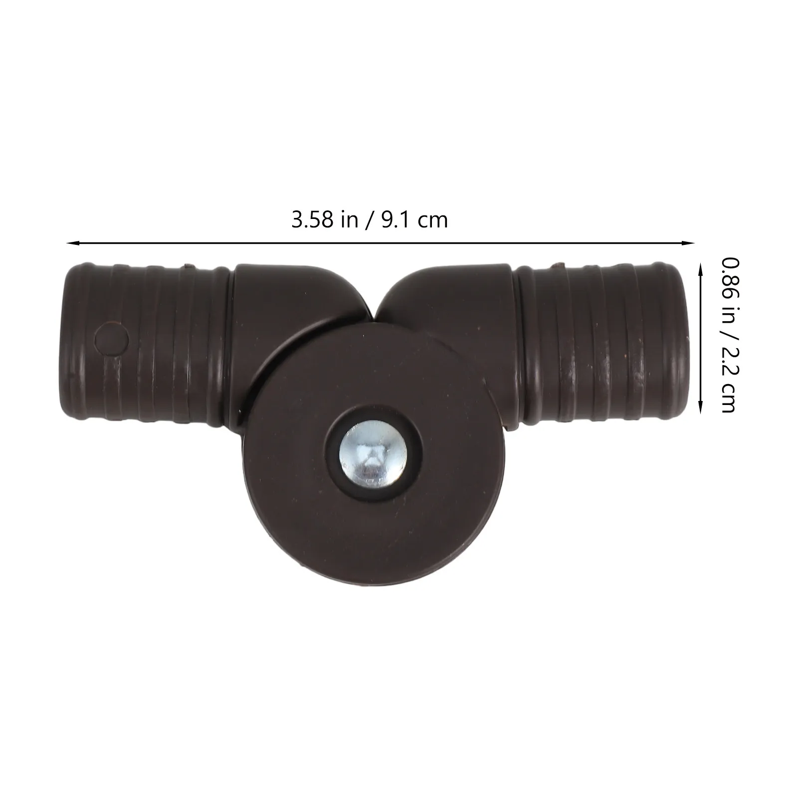 1Pair Round Mouth Plastic Lounge Chair Connector Foldable Recliner Adapter Replacement Parts Beach Camping Chair Accessories