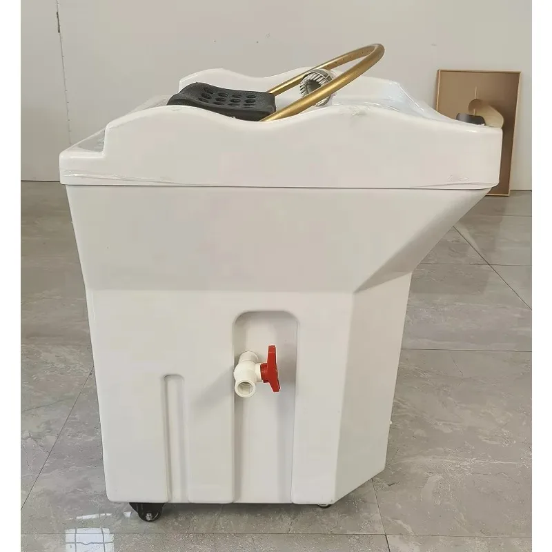 Super Shampoo Bowl Sink with Water Tank Shampoo Spa Machine No Connection