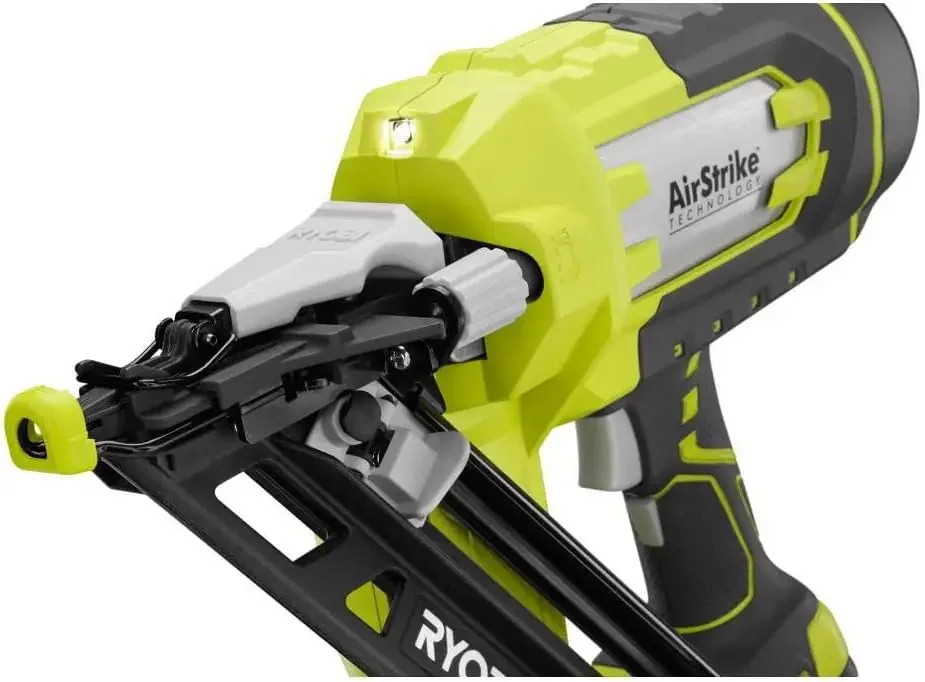 Ryobi P330 18 В ОДИН+ Угловая аккумуляторная батарея для гвоздезабивателя с отделкой 15 Ga и зарядное устройство в комплект не входит