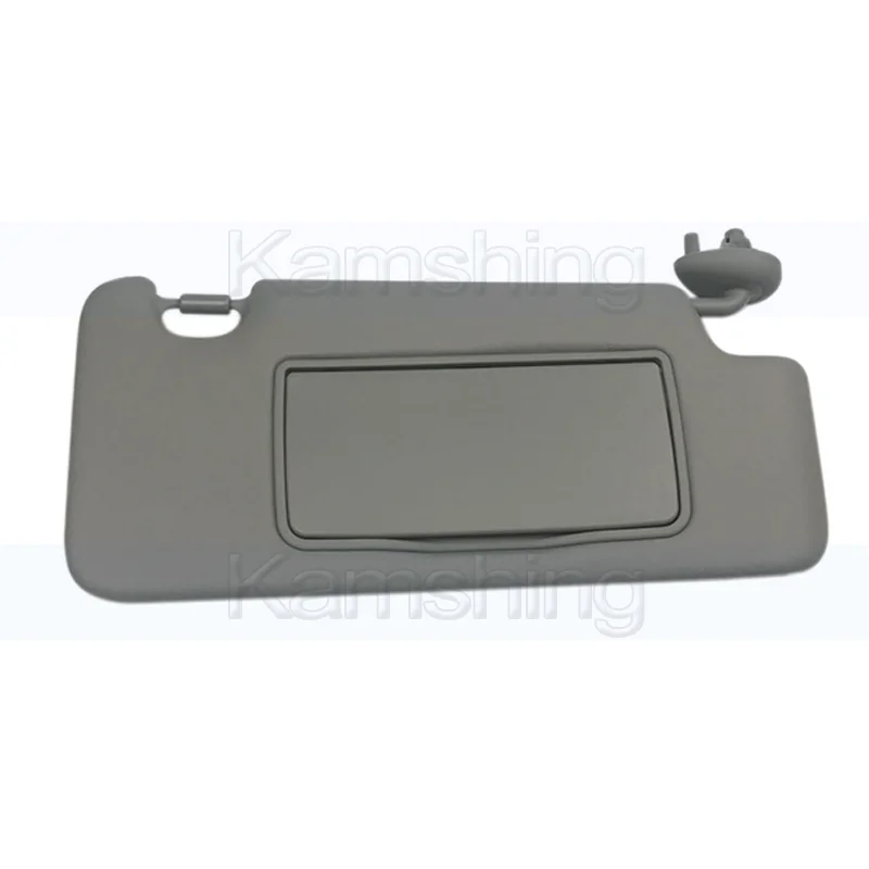 CAPQX Sun Shield Overhead Console Interior Sunvisor With Mirror For Honda Jazz Fit GE 2009 - 2013 Front Sun visor assembly