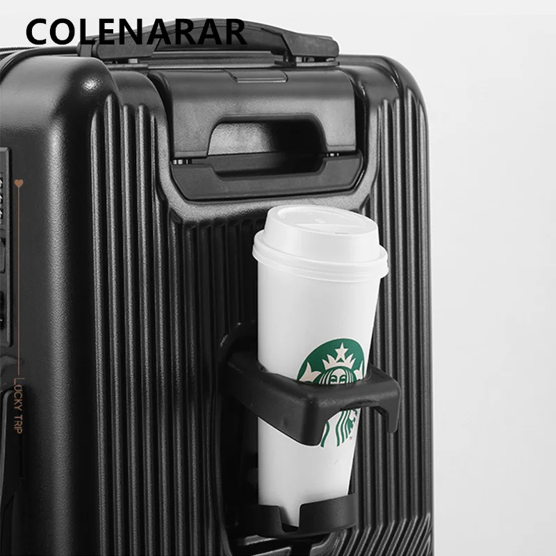 COLENARA Travel Luggage Front Opening Boarding Case Laptop Trolley Case USB Charging 20