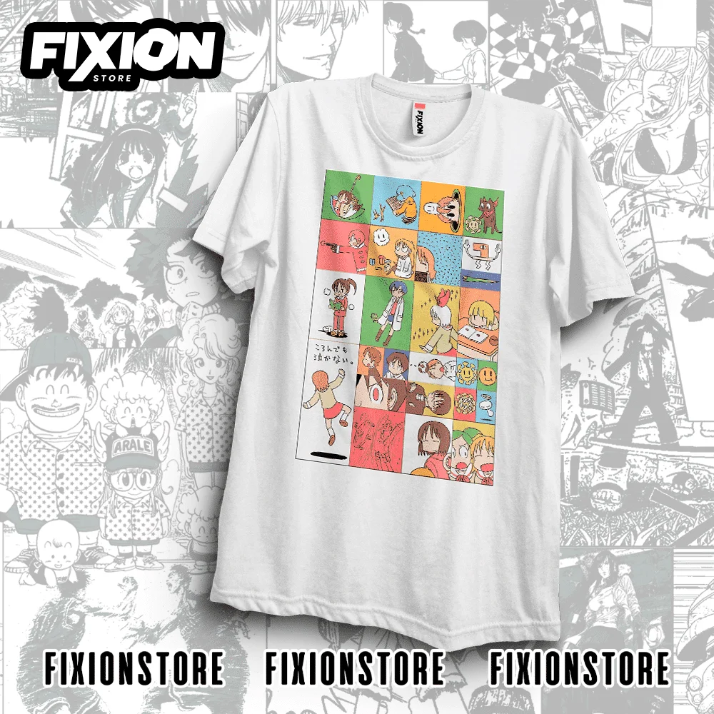 Nichijou Camiseta de Manga Anime de, regalo para amantes del Anime, todas las tallas, algodón