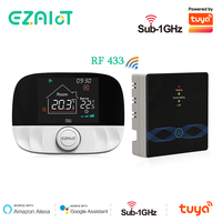 Smart Tuya Thermostat Wifi RF Wireless Temperature Controller for Gas Boiler Water Heating Works with Alexa Google Home