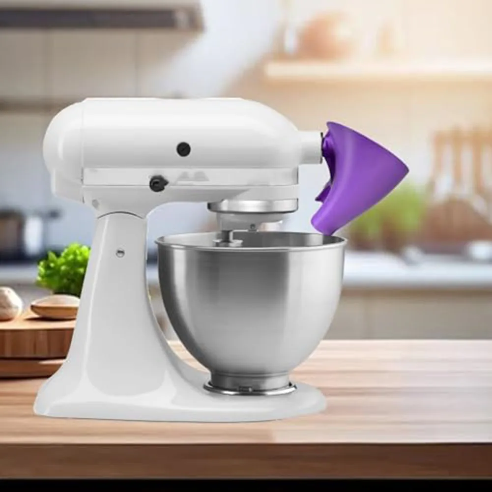 قمع المطبخ Artisan-KSM150 خلاط بحامل برأس مائل سعة 5 لتر مع مرفق قمع سهل الصب بقطر موجه لصب الدقيق