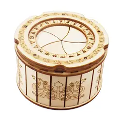 Wooden Puzzle Box Organizer Adults and Teens Money Box Stem Building Project