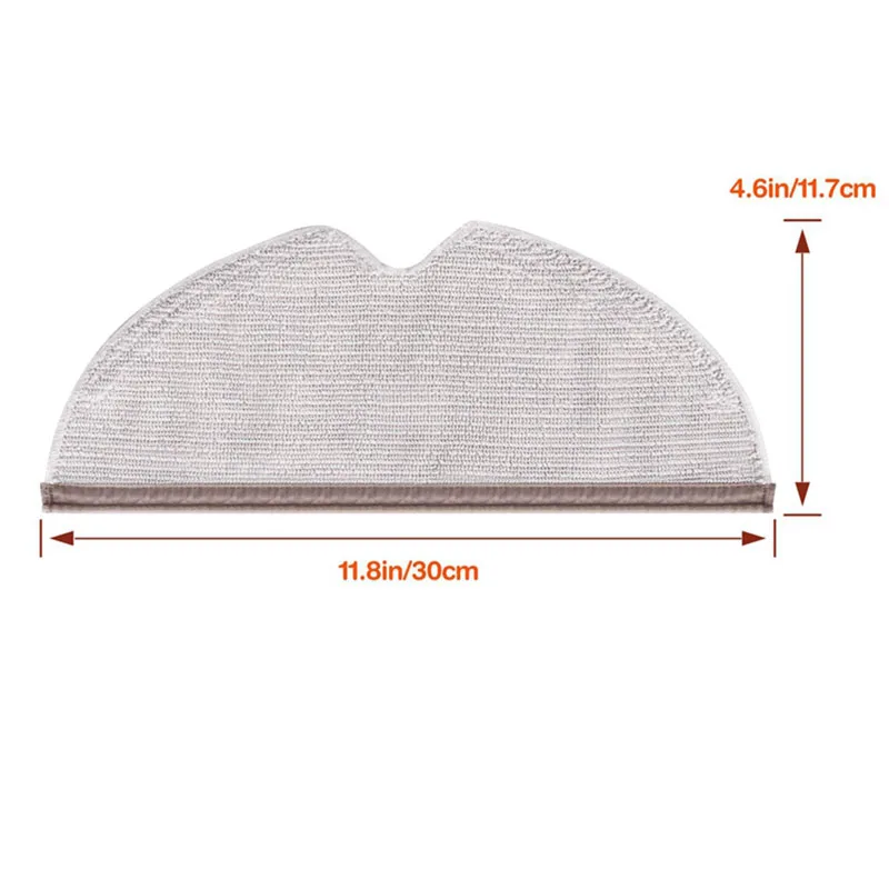Filtro de tanque de agua ajustable, mopa de tela para Xiaomi Roborock S5, S50, S51, S55, S5Max, S6, S6 Max, serie E, piezas de repuesto para aspiradora