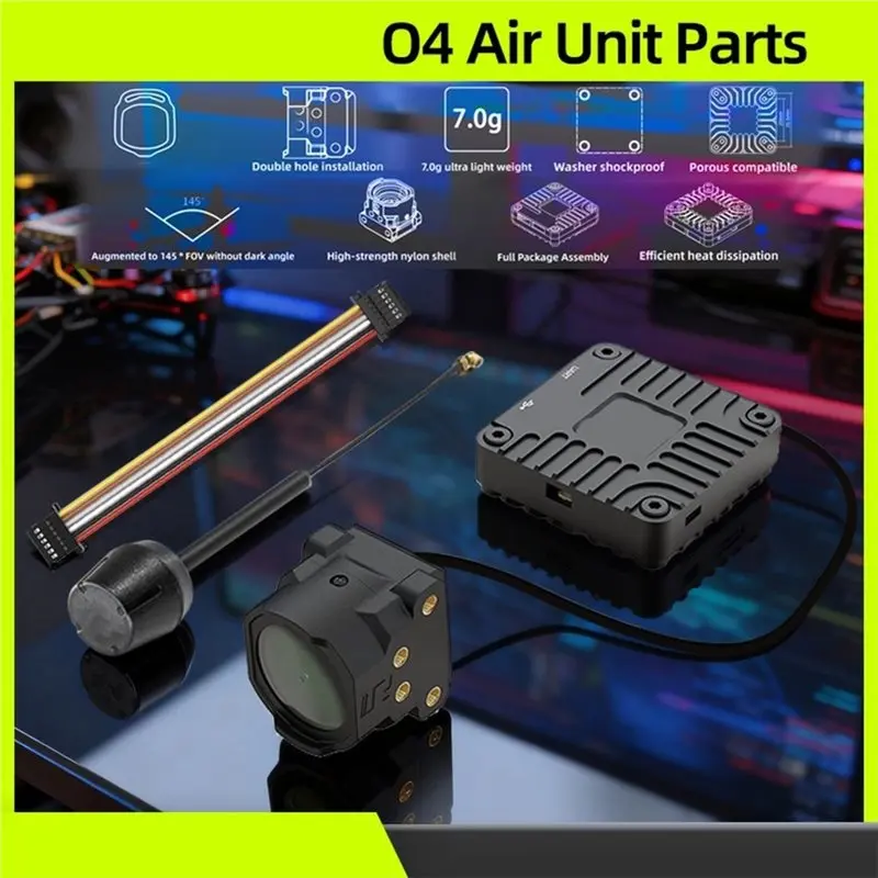 Y45A-O4 Lite Air Unit CNC KIT Wide-Angle Lens Shell Case Heatsink