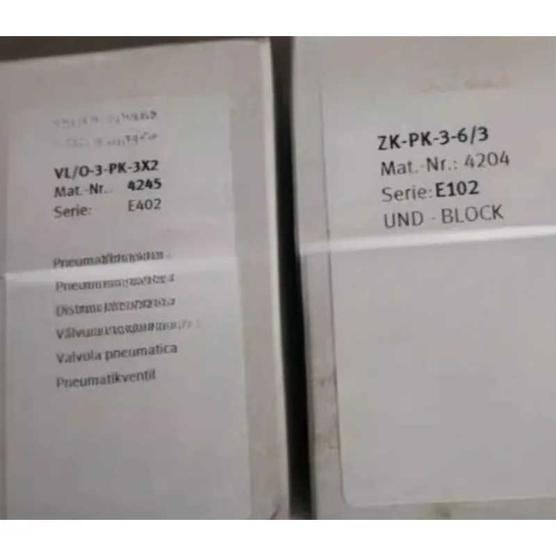 

Parts for Festo FESTO Pneumatic Valve VL/O-3-PK-3X2 4245