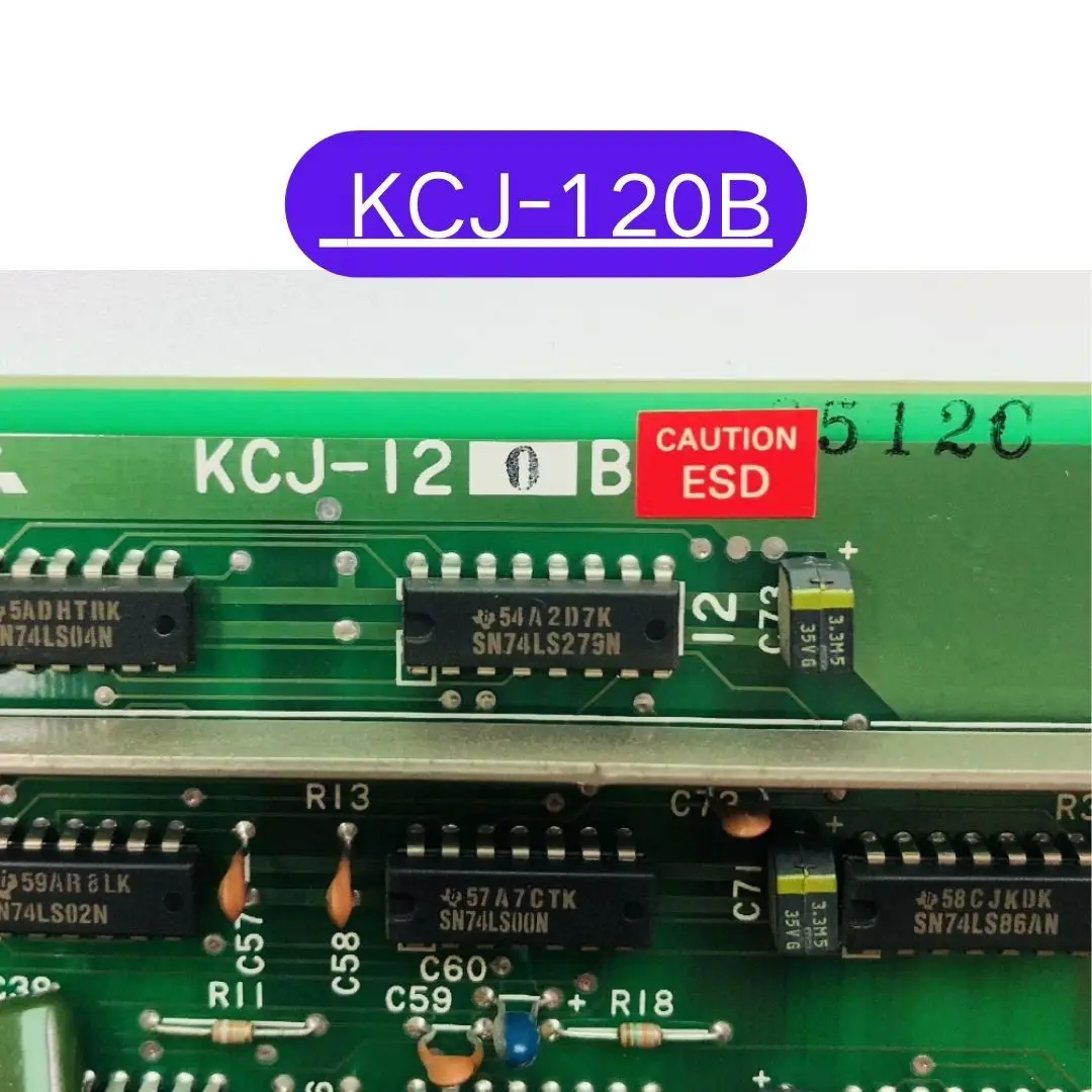 Used KCJ-120B SPVF Elevator E1 Board KCJ-121 Test OK Fast Shipping