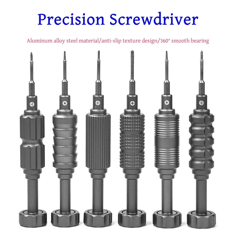 TE674 Superhard Combat Precision Screwdriver 0.6 0.8 1.2 1.5 T2 2.5 For IPHONE IPAD Clocks Watches Teardown Opening Repair Tools