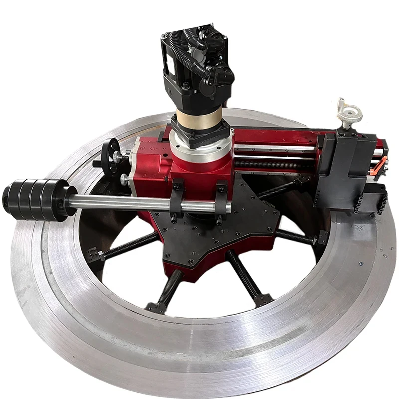 Flange Facing Automatic Stainless Steel Pipe Chamfering Processing