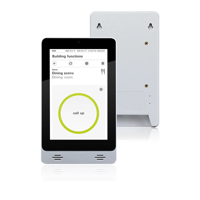 8 Inch Wall Mount Poe Touch Panel Linux Tablet Debian 11 Os