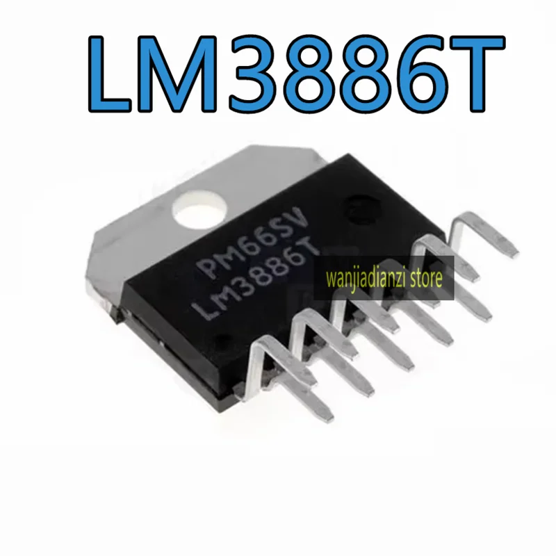 audio high-power amplifier LM3886T plug-in ZIP-11 power amplifier chip LM3886