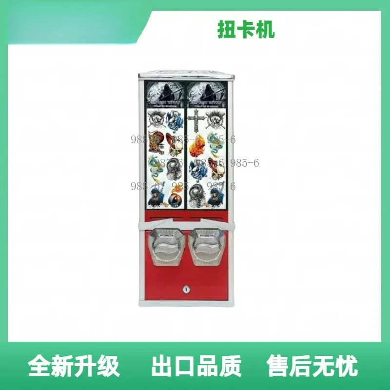 Twist Card Dispenser Mini Vending Machine,  Sticker Distributor For Party Interactive Games