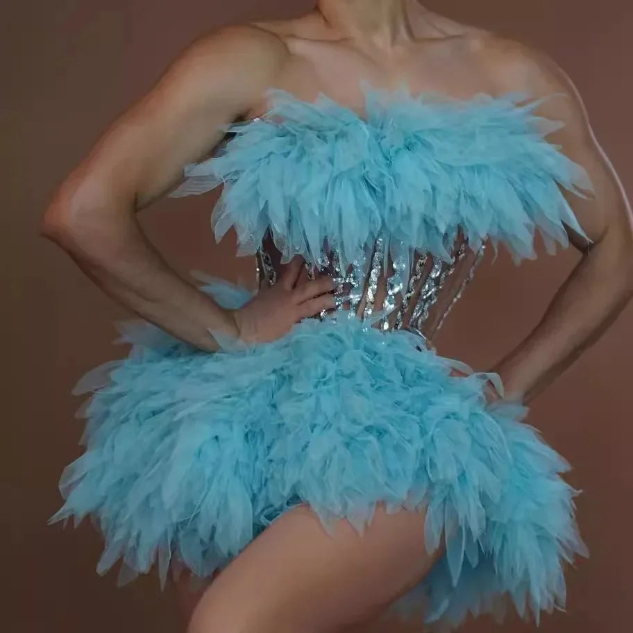 

Pink Purple Explosion Net Mini Skirt Diamond Puff Party Rock Drag Queen Club Party Birthday Special Ocassion Sexy Costume rave