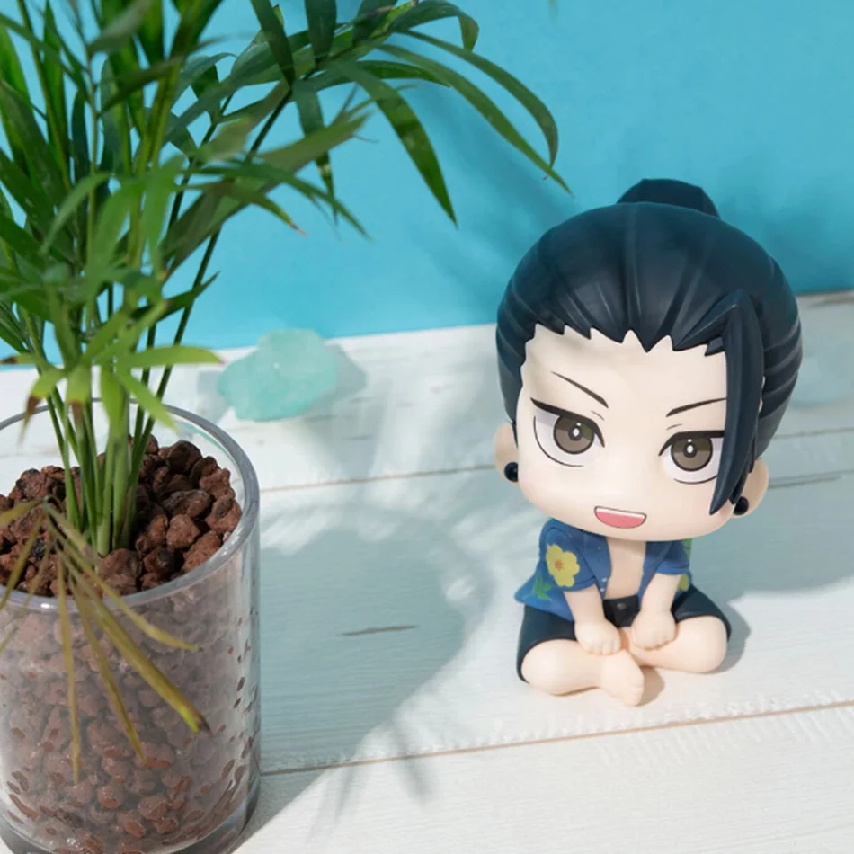 مجموعة شخصيات الرسوم المتحركة JJK Suguru Geto Satoru Gojo Edition Q القابلة للجمع - تماثيل جاتو وجوجو للأطفال