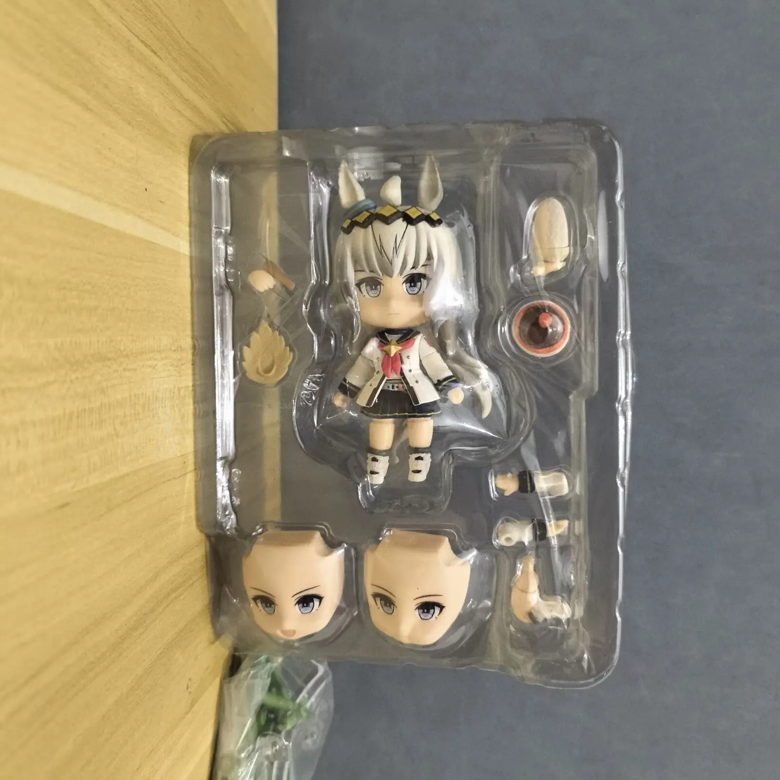 Spiel Pretty Derby Oguri Cap q-version Gemeinsame mobilität Action Figure PVC Modell Statue Spielzeug Puppe Schreibtisch Dekor Sammeln Geschenke
