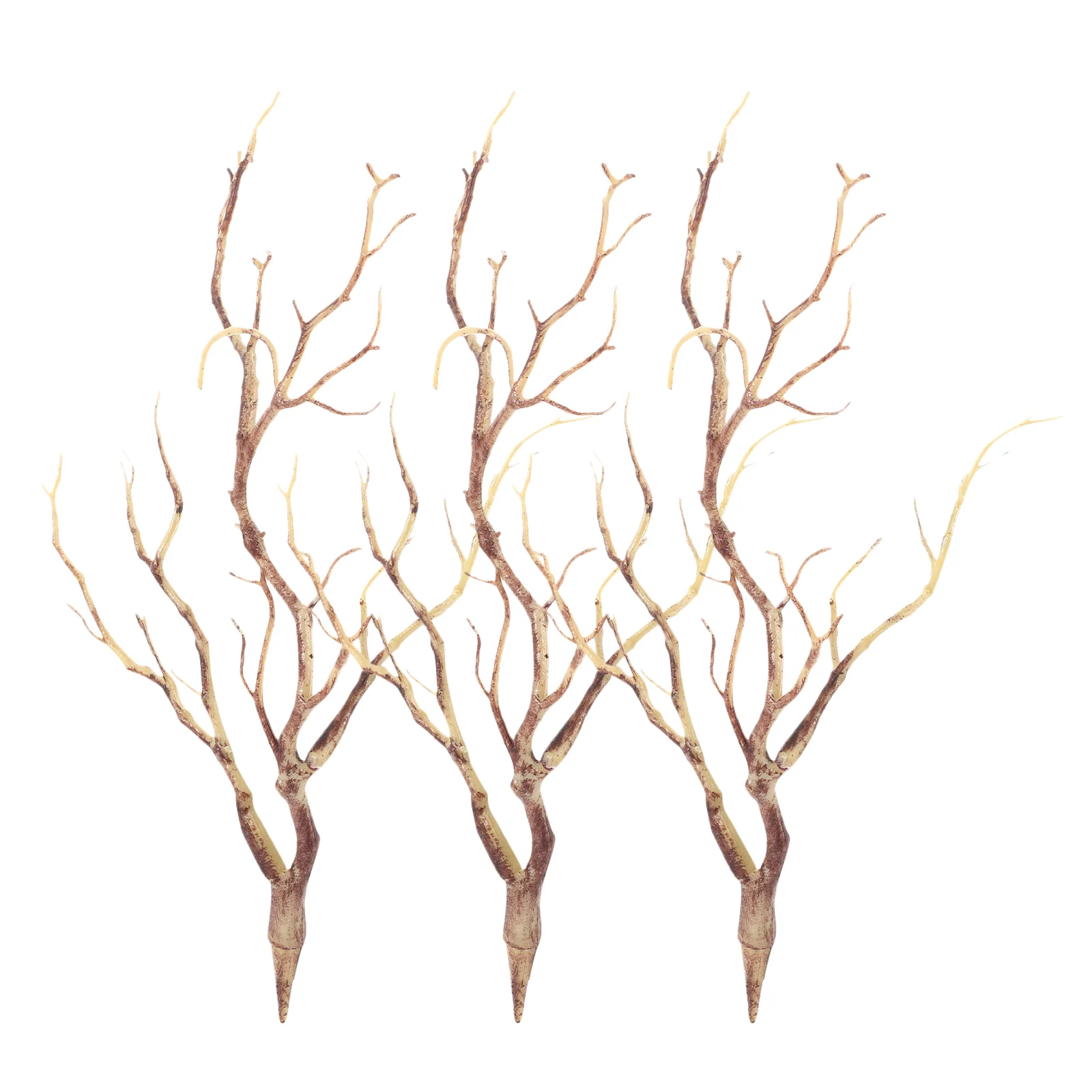 

3 Pcs Twigs and Branches for Vases Artificial Plants Fake Tree Office Decorative