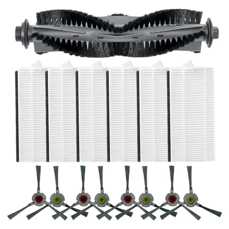 For Airrobo P30 Robot Vacuum Cleaner Main Side Brush Hepa Filter Replacement Parts Accessories-A58E