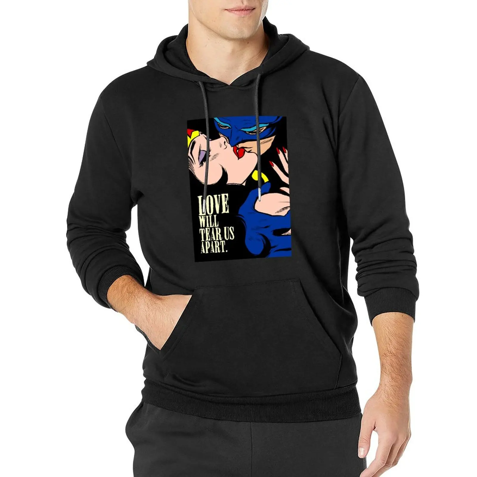 

Love Vigilantes Pullover Hoodie men's sweat-shirt set japanese style hoodie for men