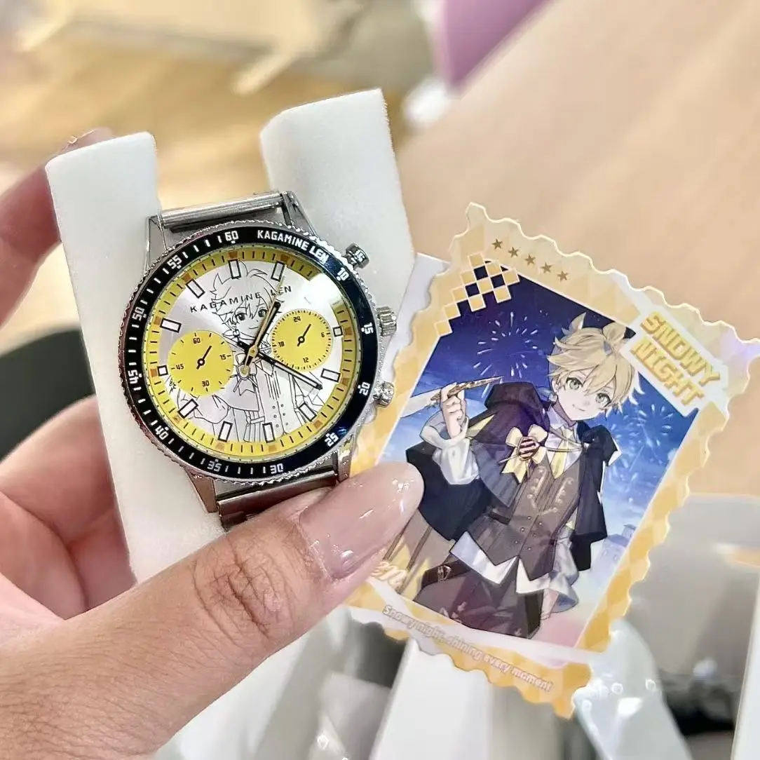 Original Hatsune Miku Snowy Night Series Wrist Watch Blind Box Watch Anime Peripheral Watch Childrens Toy Surprise Gift In Stock view 6
