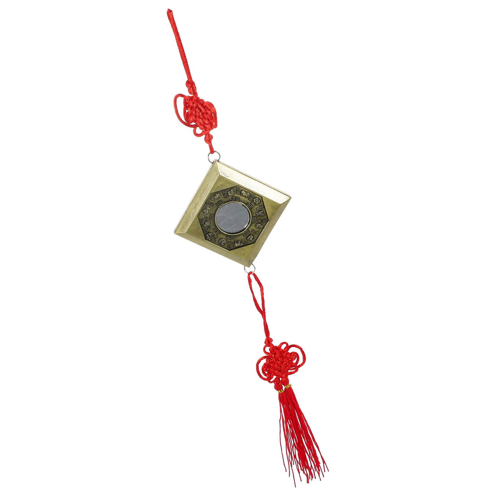 

Compass Pendant 2 Inch Alloy Hanging Home Car Feng Shui Vintage Portable Divination nament Retro Style Craftsmanship