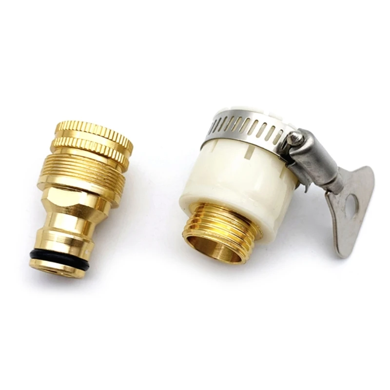 Adaptadores universales para grifo cocina, Conector grifo latón, adaptador manguera mezcladora, accesorio para riego