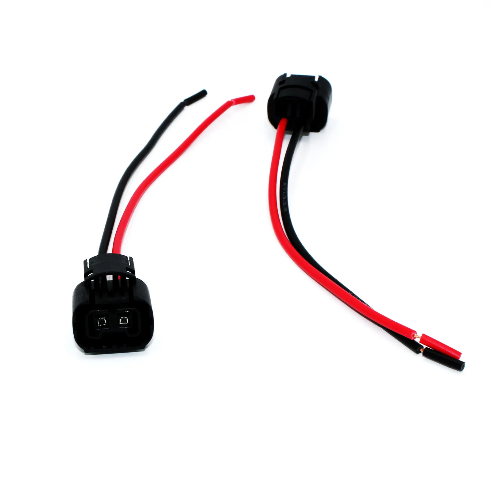 2PCS Wire PS24W 5202 H16 male  female Two Harness Fog Light Bulb Socket Connector Extension Plug