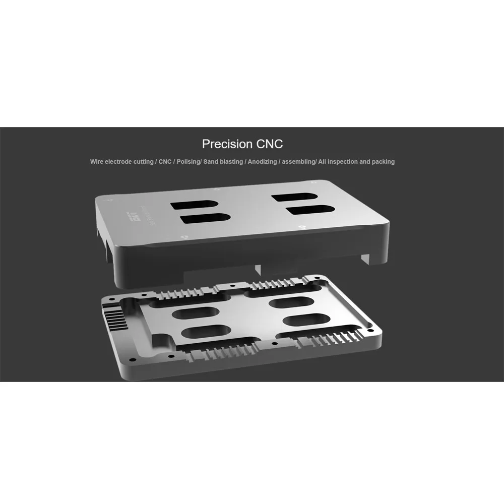 ISDT Precisie CNC PC-4860S 1-8S Lipo XT60 Plug Parallelle Oplaadkaart Batterijlader 4-weg Synchrone/Uitgangsstroom 30A