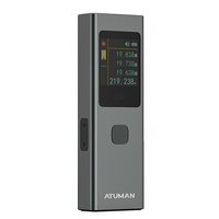 ATUMAN LS6 Laser Line Distance Measuring Instrument 0-40m Range 300mAh Battery TFT Color Display 17+ Functions High Accuracy