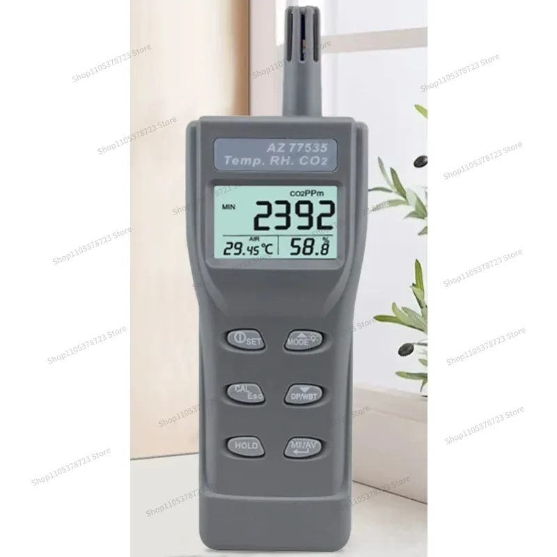 FOR Carbon Dioxide Detector CO2 Concentration Carbon Dioxide Alarm AZ77535 Aquaculture Gas Detector