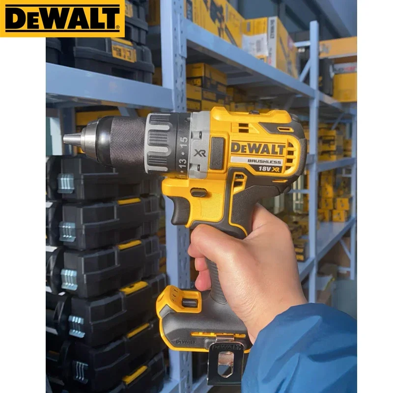 Dewalt DCD791 Cordless Compact Drill/Driver With 18V Lithium Battery Brushless Motor Electric Screwdriver DEWALT Power Tools