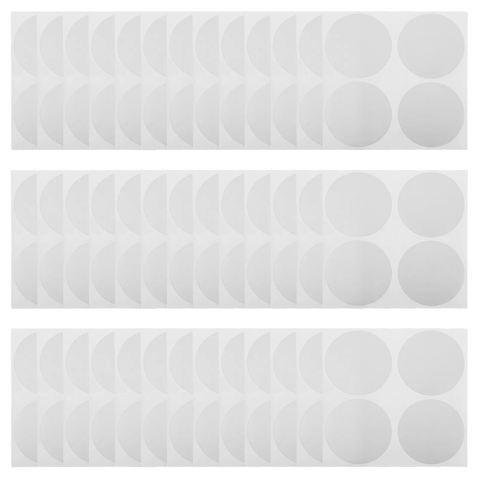 

50Pcs Silver Scratch Off Stickers Round Circle Self Adhesive Scratch Off Labels for DIY Raffle Cards Prize Tickets and Party
