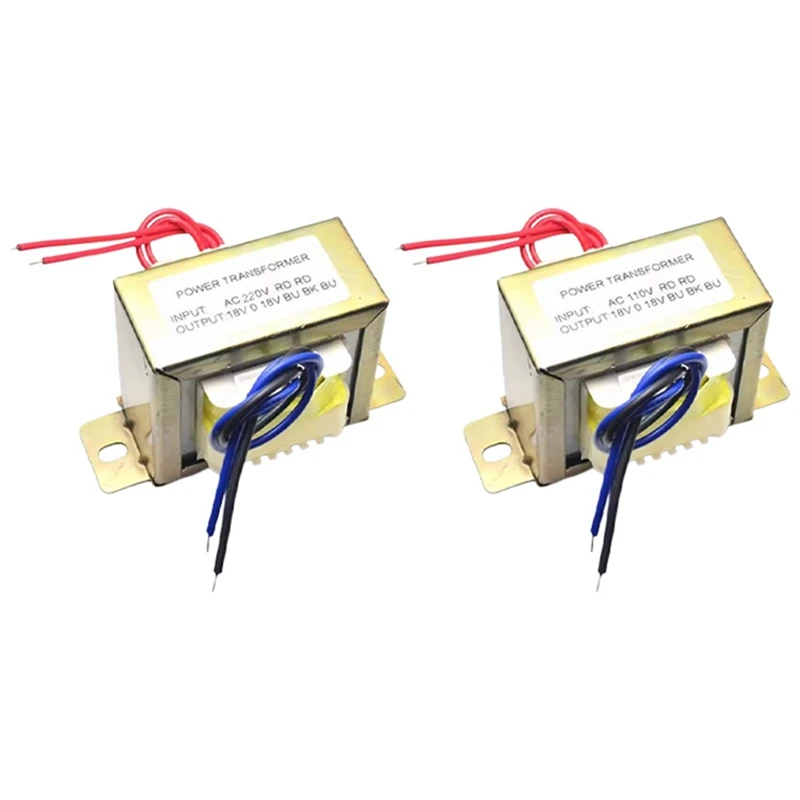 Power Transformer Dual AC 18V 50W EI Transformer In Optional For Preamplifier 2.1 Amplifier Tone Board A