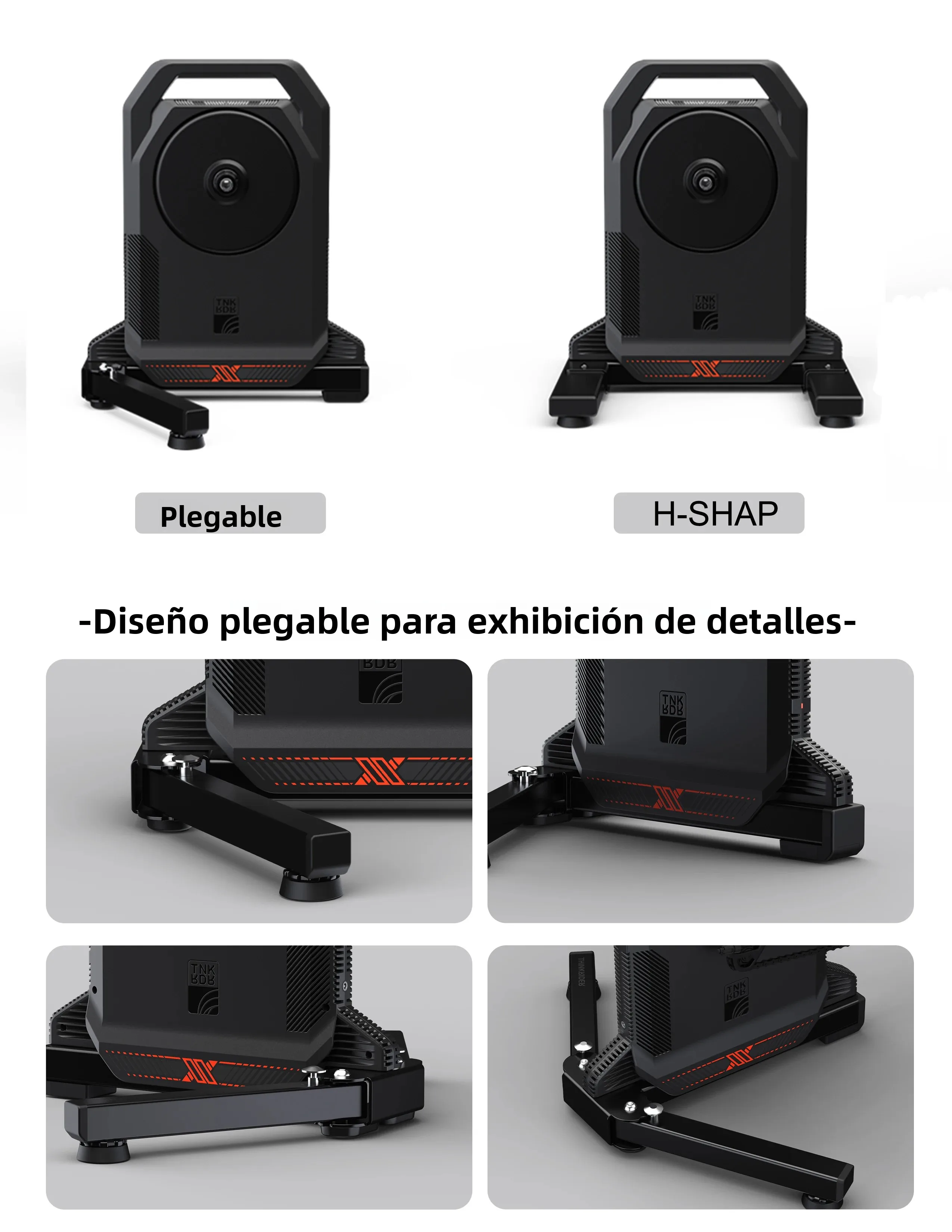 Rodillo inteligente ThinkRider XX PRO de transmisión directa – 2500 W, sin enchufe Rodillo inteligente ThinkRider XX PRO de transmisión directa – 2500 W, sin enchufe