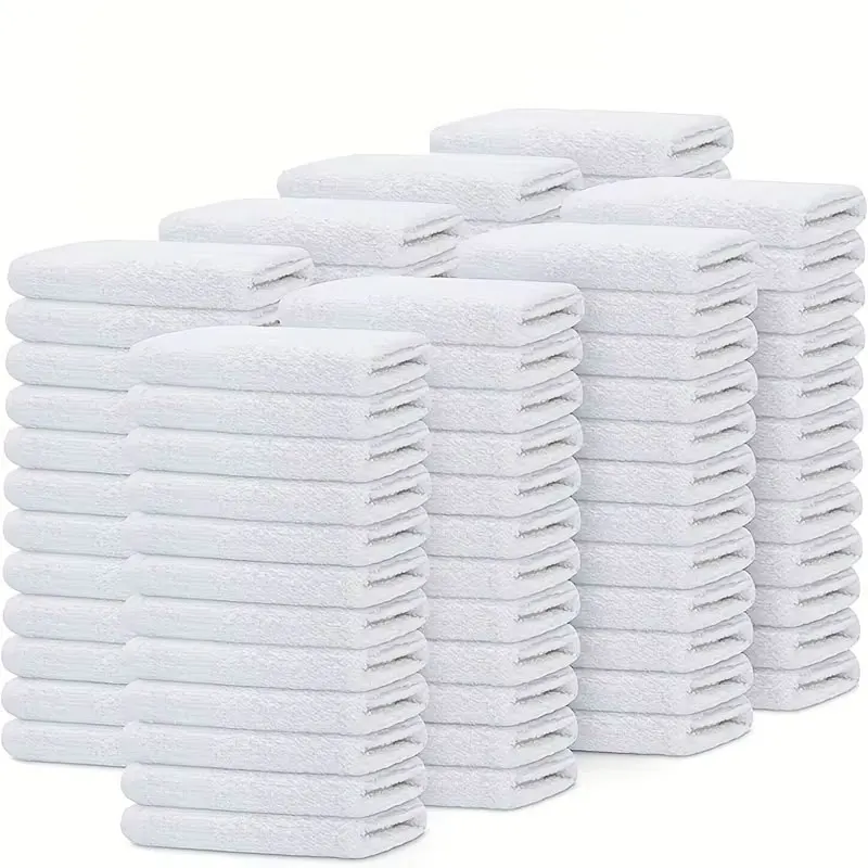 2/5pcs individually packaged towels with good water absorption, hotel room,Beauty Salon, foot bath,