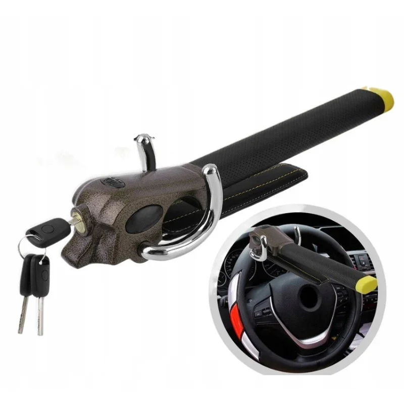 Car Steering Wheel Lock Anti-theft Protection Device Security Locks With Keys Automobile Accessories