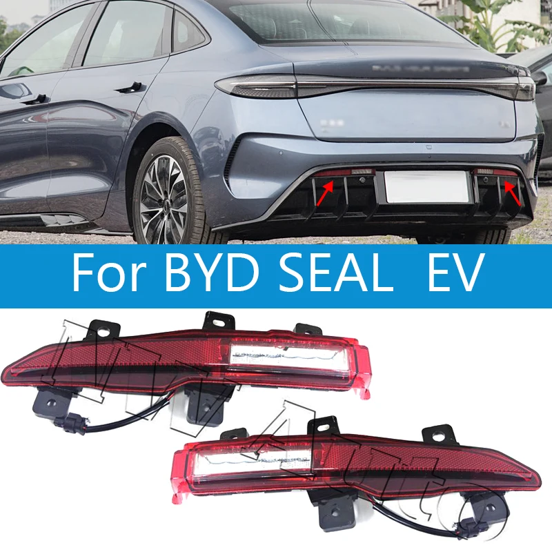 Rear Bumper Fog Light Tail Lamp Reflector Light Stop Lamp Brake Lamp Light For BYD SEAL EV