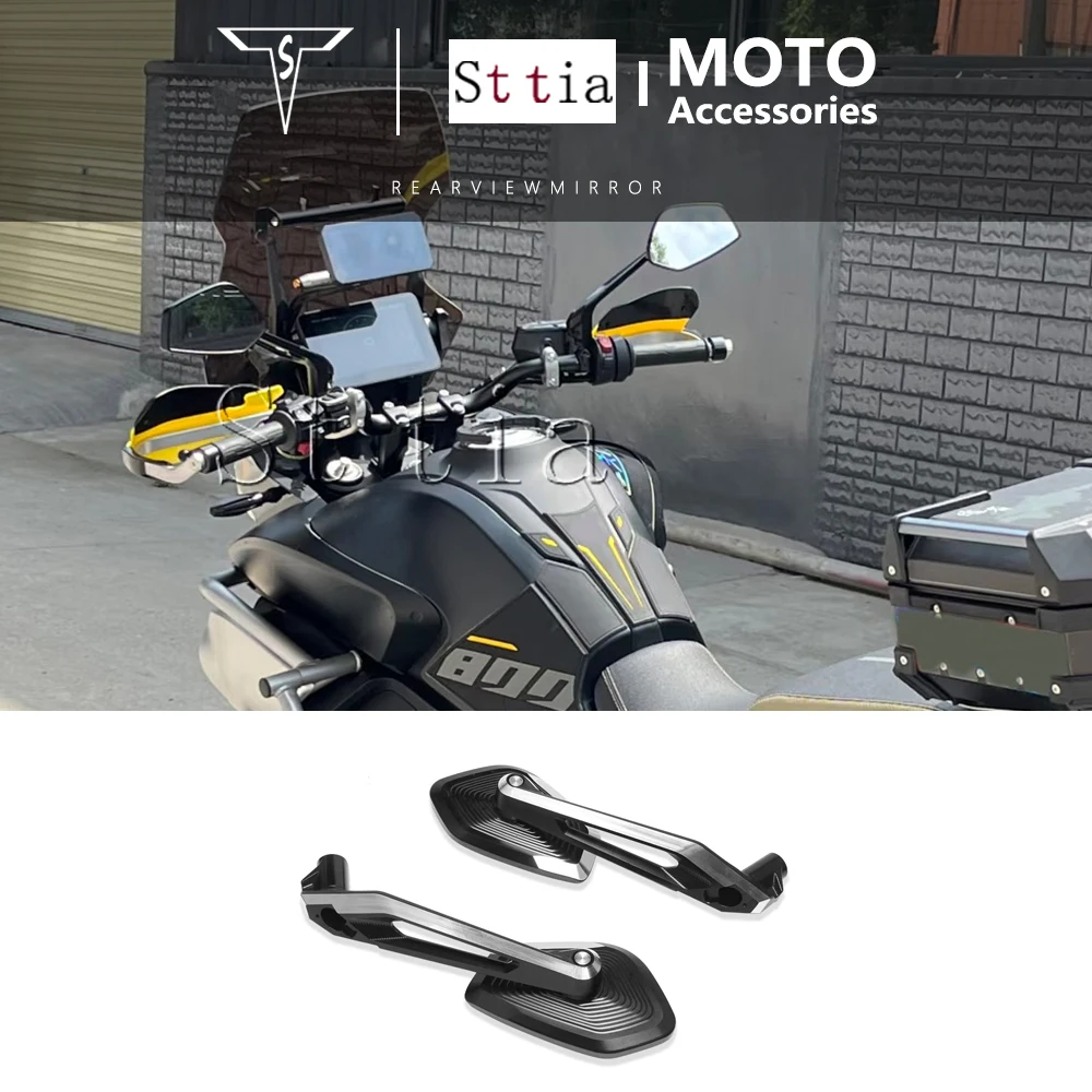 

For Tiger 1200 XR Tiger 1200 GT Pro Tiger 1200 Rally Tiger 660 Tiger 800 Tiger 900 GT Pro Rally Motorcycle CNC Rearview Mirror