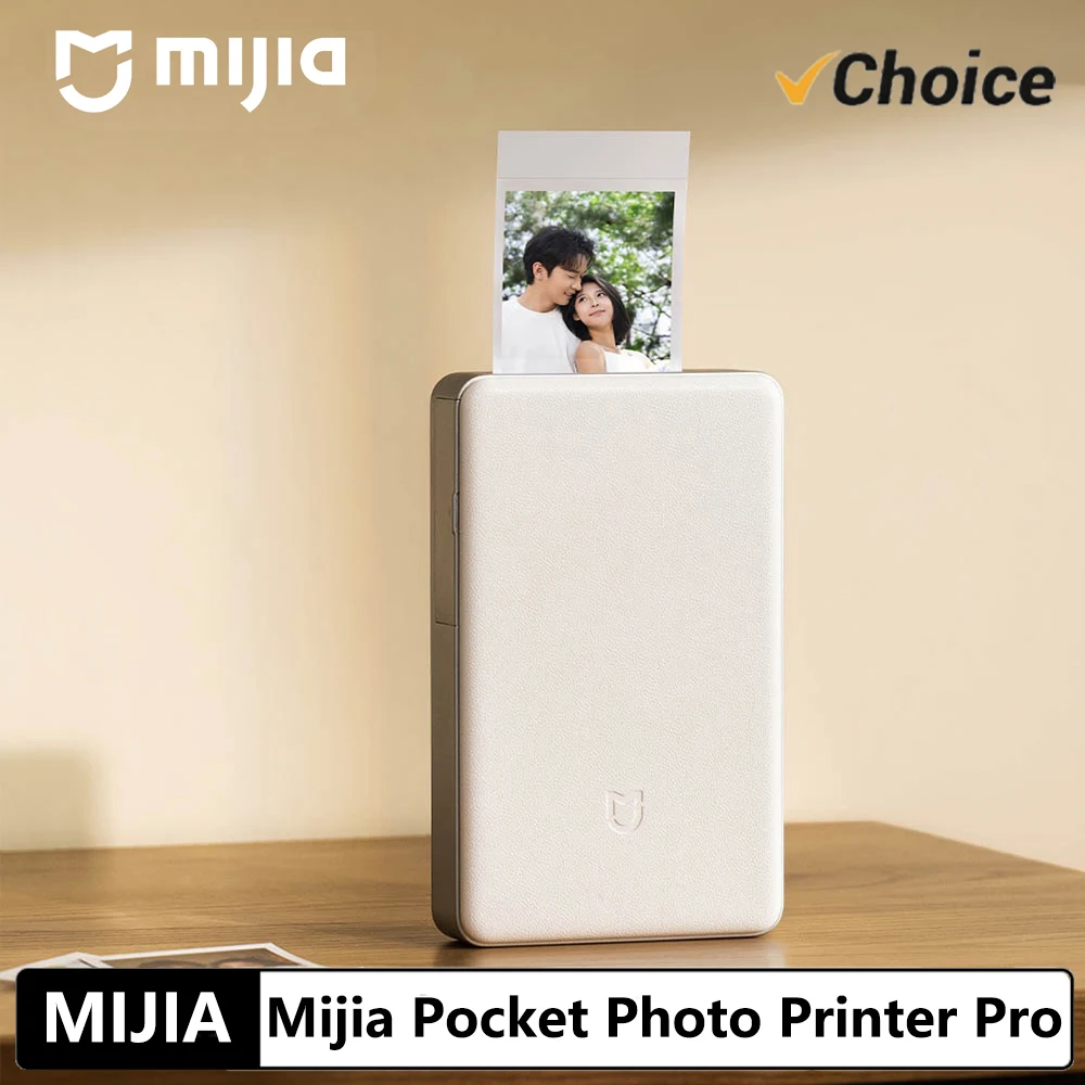 2025 Xiaomi Pocket Photo Printer Pro AR Video-Foto Bluetooth-Verbindung Integrierte Automatische Folienabdeckung HD-Druck