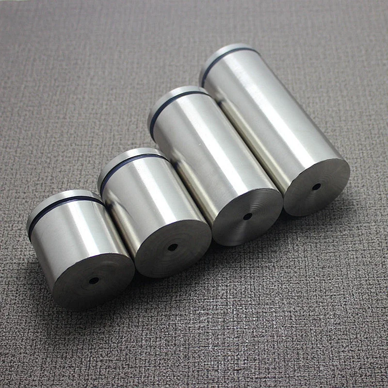 yesGlass & Acrylic Standoffs (20-50pcs) 12/16/19mm Stainless Steel Fasteners, Pin Nails for Billboard Advertisement Fixing Hardw