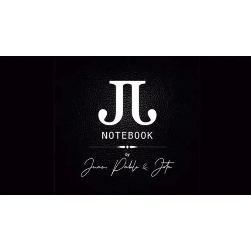 JJ NOTEBOOK by JUAN PABLO & JOTA Close up Magic Tricks Illusions Gimmick Mentalism Prediction Magician Mind Magic Props Puzzle