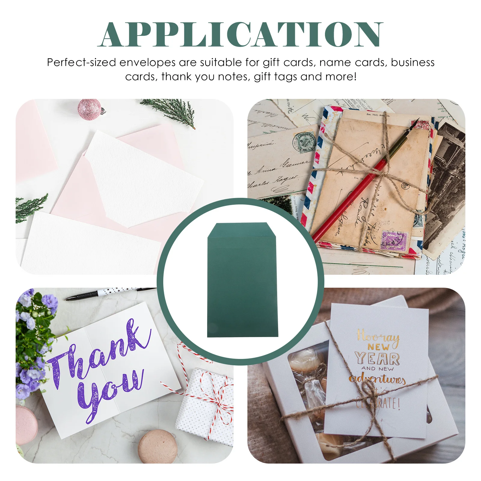 10 قطعة مغلفات ملفات المكتب الكلاسيكية مادة ورقية سميكة لأوراق A4 صور طوابع تخزين الحل المغلفات