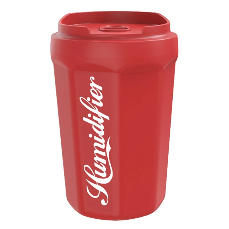 2Pcs Coke Cup Car Humidifier Mini Humidifier Bedroom Home USB Desktop Heavy Fog Mini Small Portable Air Humidifier