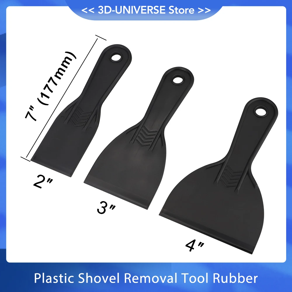 Photon-S 3D Printer SLA DLP Resin Special tool Set Plastic Shovel Removal Tool Rubber for Ender 3