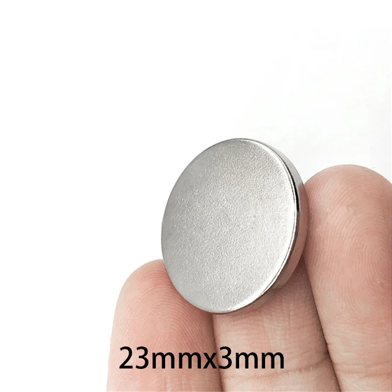 2~50PCS 23x3mm Round Neodymium Magnet Rare Earth Strong Powerful Permanent NdFeB Magnets 23mm x 3mm 23*3mm