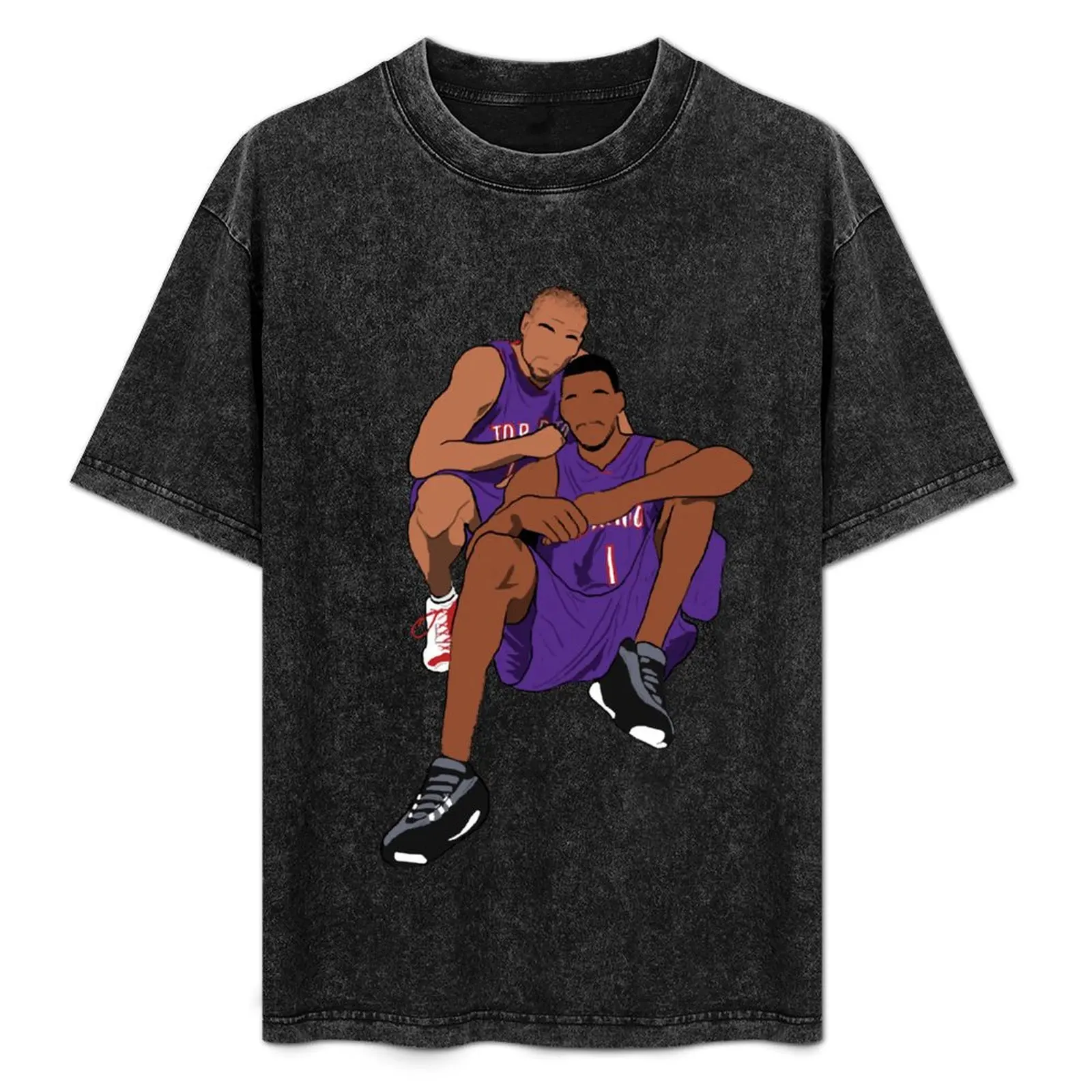 

Vince Carter Tracy Mcgrady Ballers T-Shirt Sporty Breathable Short Sleeve T-Shirt