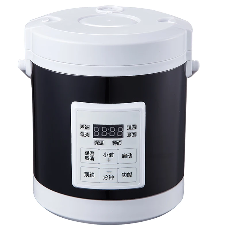 12-24V 220V Mini Rice Cooker New arrival Multifunction Portable Steamer for Car Camping RV Muti-Function Fast Cook Hot Sale
