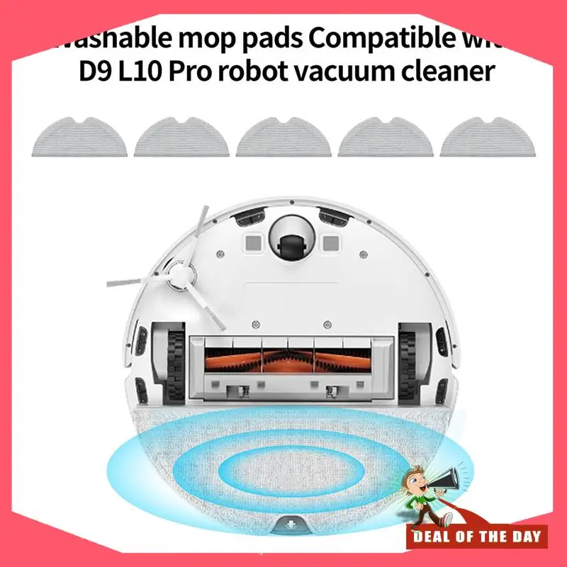 Dreame D9、D9 Max、D9 Pro、L10 Pro、Trouver Robot LDS掃除機用アクセサリー、24時間配送ロボット掃除機、水タンク、モップ